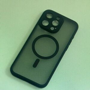 Apple Black and Gray Phone Cover